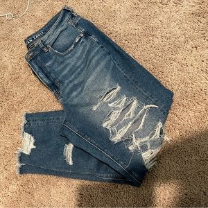 American Eagle Ripped Mom Jeans